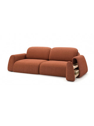 Armrest storage shelves