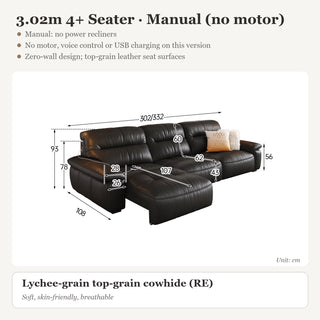 3.02m 4+ Seater · Manual (no motor)