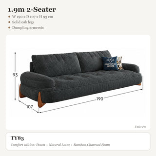 1.9m 2-Seater