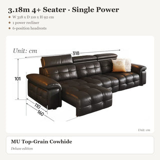 3.18m 4+ Seater · Single Power