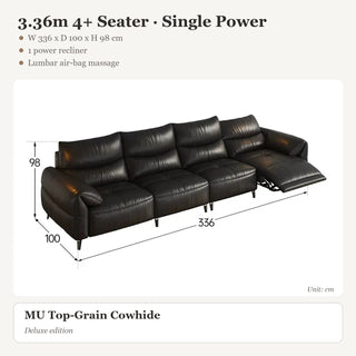 3.36m 4+ Seater · Single Power