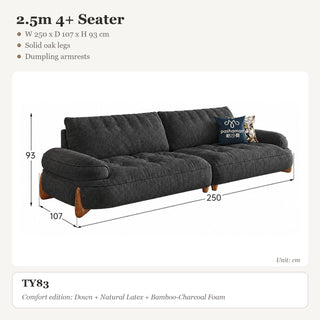 2.5m 4+ Seater