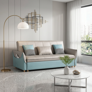 Esther Faux Leather Sofa Bed