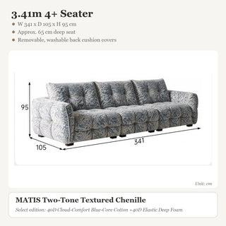 3.41m 4+ Seater