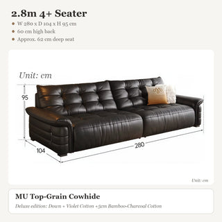 2.8m 4+ Seater