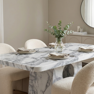 Rigur Marble Dining Table (210cm)