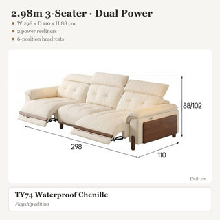 2.98m 3-Seater · Dual Power