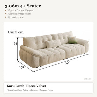 3.06m 4+ Seater
