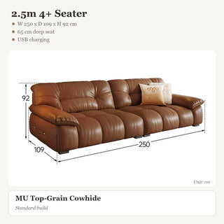 2.5m 4+ Seater
