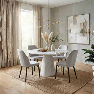 Talonie Faux Leather Dining Chair (Pet Friendly)