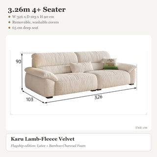 3.26m 4+ Seater