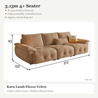 3.13m 4+ Seater