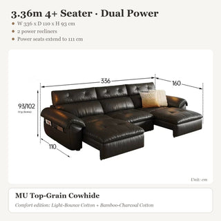 3.36m 4+ Seater · Dual Power