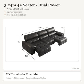 3.24m 4+ Seater · Dual Power