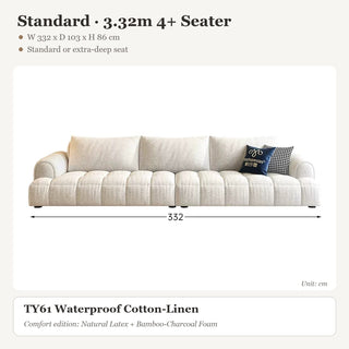 Standard · 3.32m 4+ Seater