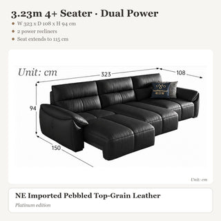 3.23m 4+ Seater · Dual Power