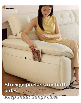 Storage pockets on both sides