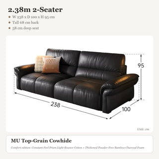 2.38m 2-Seater
