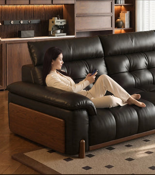 Deep, relaxed seat