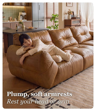 Plump, soft armrests