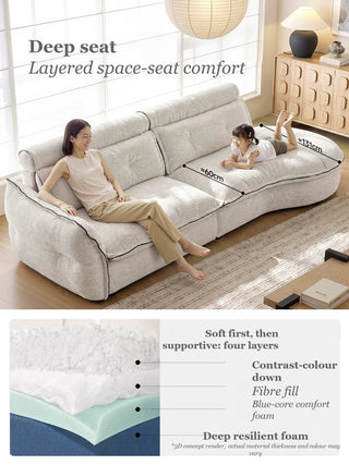 Deep seat
