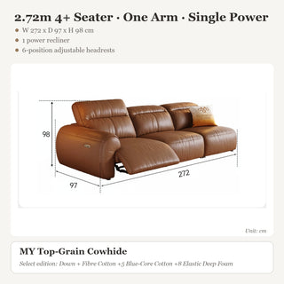 2.72m 4+ Seater · One Arm · Single Power
