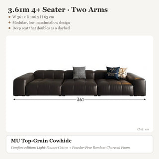 3.61m 4+ Seater · Two Arms