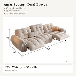 3m 3-Seater · Dual Power