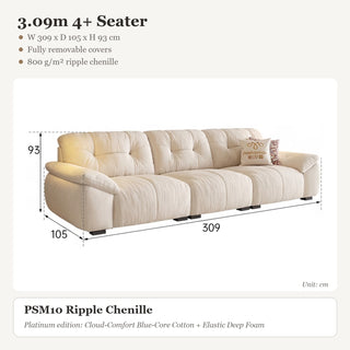 3.09m 4+ Seater