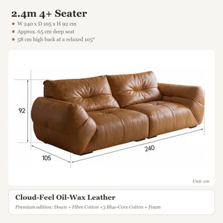 2.4m 4+ Seater
