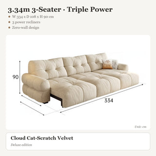 3.34m 3-Seater · Triple Power