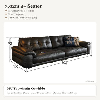3.02m 4+ Seater