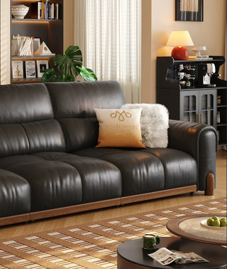 Plump back cushions