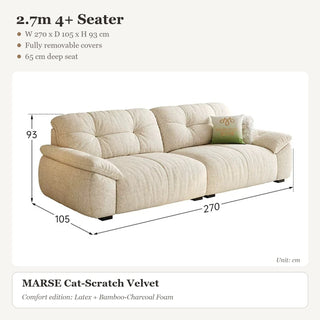 2.7m 4+ Seater