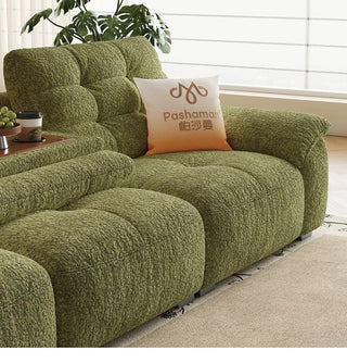 Plump seat cushions
