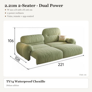 2.21m 2-Seater · Dual Power