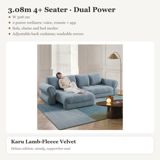 3.08m 4+ Seater · Dual Power