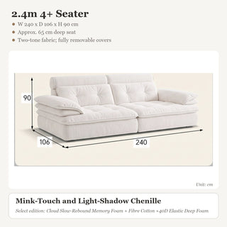 2.4m 4+ Seater