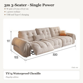 3m 3-Seater · Single Power