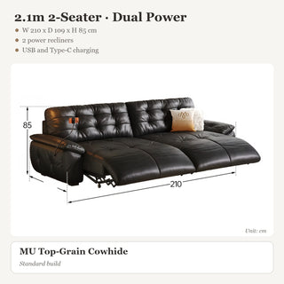 2.1m 2-Seater · Dual Power