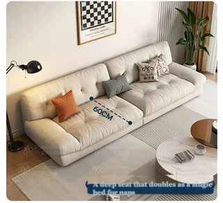 Sofa and footstool