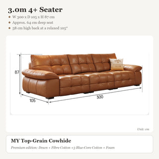 3.0m 4+ Seater