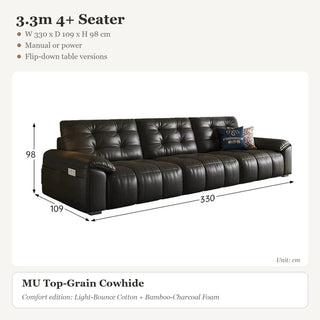 3.3m 4+ Seater · Manual