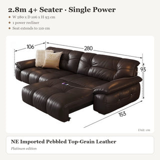 2.8m 4+ Seater · Single Power