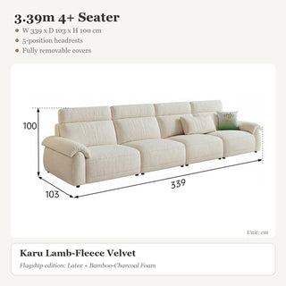 3.39m 4+ Seater