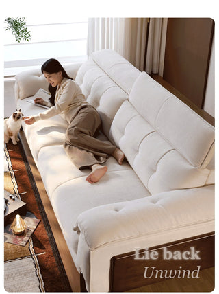 Lie back