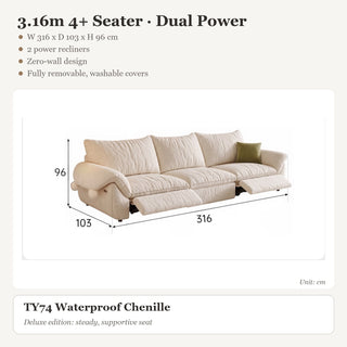3.16m 4+ Seater · Dual Power