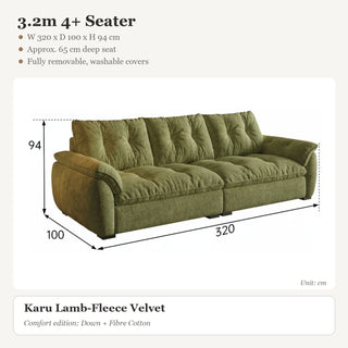 3.2m 4+ Seater