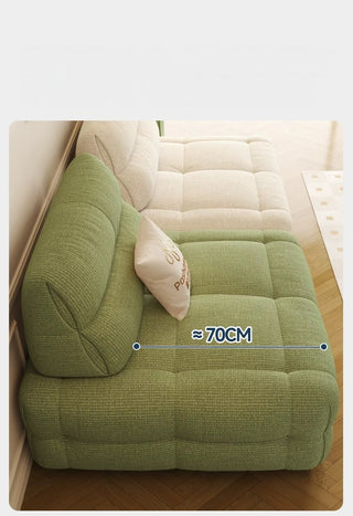 Zanea Far-Infrared Cotton-Linen Sofa Bed, view 7