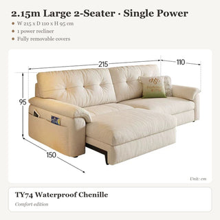 2.15m Large 2-Seater · Single Power